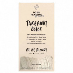 Four Reasons Original Takeaway Demi-Permanent Hair Color Matu krāsa 10.01 Ice Ice Blondy
