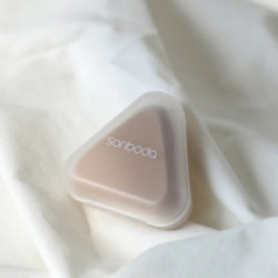 SONBODA 32 Triangle Fit Puff Case Grima sūkļa maciņš 1gab.