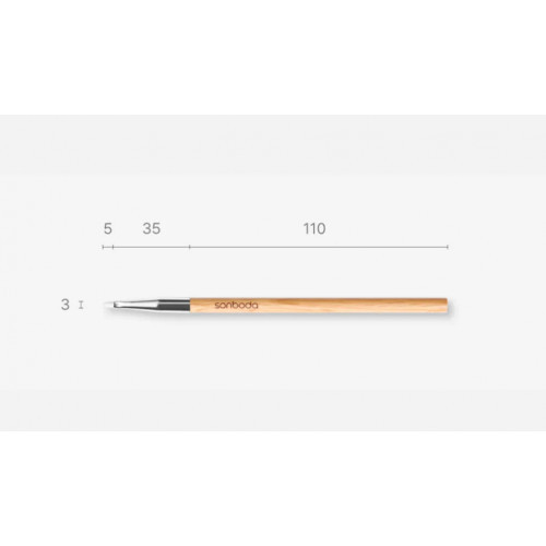 SONBODA 14 Spot Concealer Vegan Brush Korektora otiņa 1gab.