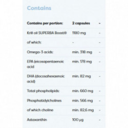 Osavi Super Krill Oil Krila eļļa 1180 mg 60 kapsulas
