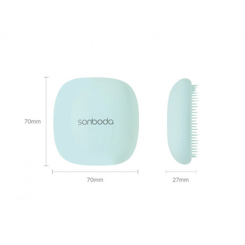 SONBODA 28 Square Pore Cleanser Face Washing Pore Brush Sejas tīrīšanas birste 1gab.