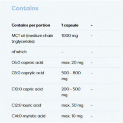 Osavi MCT Oil Uztura bagātinātājs MCT eļļa 1000 mg 60 kapsulas