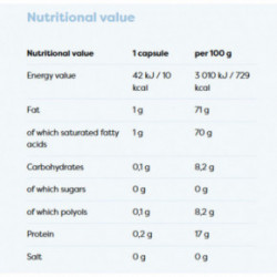 Osavi MCT Oil Uztura bagātinātājs MCT eļļa 1000 mg 60 kapsulas