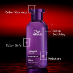 Wella Professionals Ultimate Color Shampoo Step 1 Šampūns bez sulfātiem krāsotiem matiem 250ml