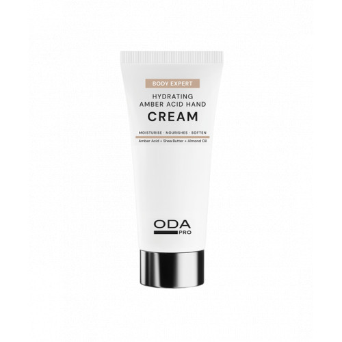 ODA Pro Hydrating Amber Acid Hand Cream Mitrinošs roku krēms ar dzintarskābi 50ml