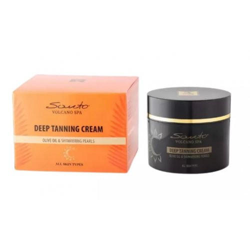 Santo Volcano Spa Deep Tanning Cream Iedeguma krēms 100ml