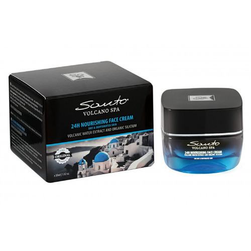 Santo Volcano Spa 24 h Nourishing Face Cream Barojošs sejas krēms 50ml