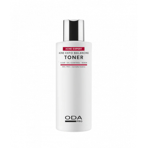 ODA Pro Acne Exfo Balancing Toner Eksfoliējošs un balansējošs toniks taukainai un aknei pakļautai ādai 200ml