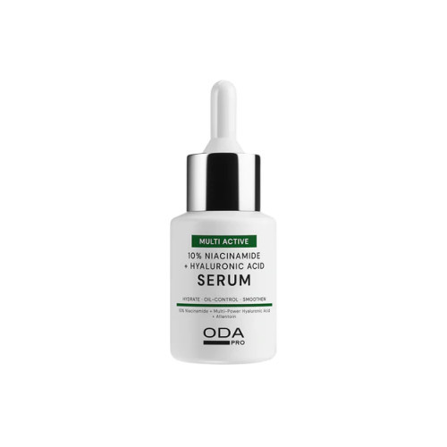 ODA Pro 10% Niacinamide + Hyaluronic Acid Serum Niacinamīda un hialuronskābes serums 30ml
