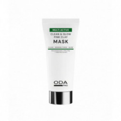 ODA Pro Clean & Glow Pink Clay Mask Attīroša un mirdzoša rozā māla maska 50ml