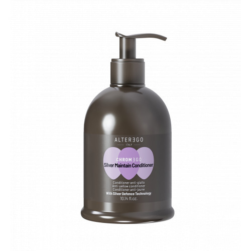 Alter Ego Italy SILVER MAINTAIN Conditioner Sudraba spīdumu piešķirošs un dzeltenu toni neitralizējošs kondicionieris 300ml