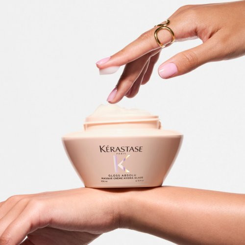 Kérastase Masque Crème Hydra-Glaze Mitrinoša un nogludinoša krēmīga maska 200ml