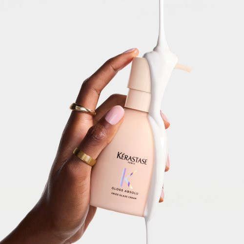 Kérastase Gloss Absolu Frizz-Glaze Cream Krēms biezu matu veidošanai, kas novērš pūkošanos 240ml