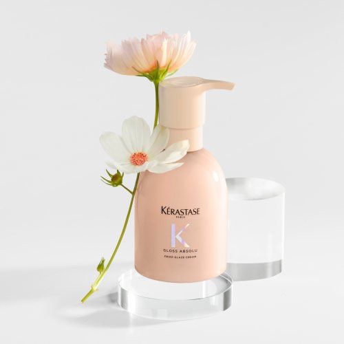 Kérastase Gloss Absolu Frizz-Glaze Cream Krēms biezu matu veidošanai, kas novērš pūkošanos 240ml