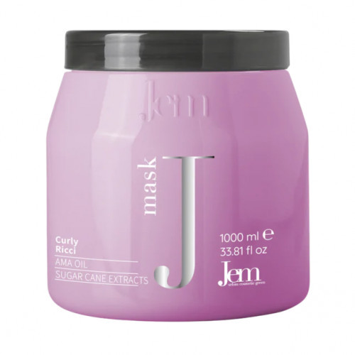 JEM Curly Mask Maska cirtainiem un viļņainiem matiem 1000ml
