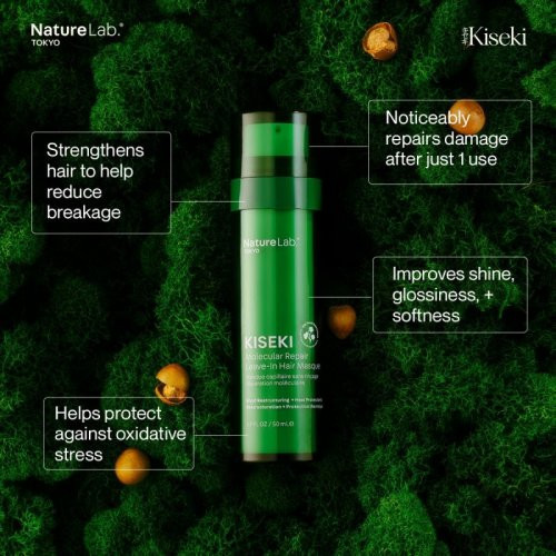 NatureLab Tokyo Kiseki Molecular Repair Leave-In Hair Masque Intensīvs matu atjaunošanas līdzeklis 50ml