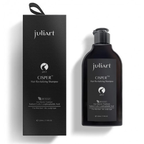 JuliArt Cisper Dry Scalp Hair Revitalizing Shampoo Atjaunojošs šampūns sausai galvas ādai 220ml