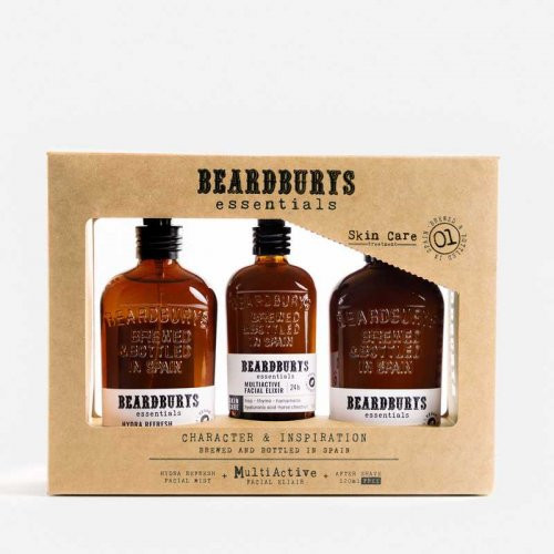 Beardburys Essentials Facial Kit Sejas kopšanas komplekts 1 vnt.