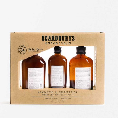 Beardburys Essentials Facial Kit Sejas kopšanas komplekts 1 vnt.