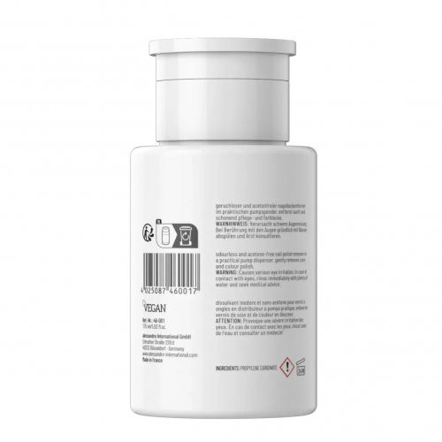 Alessandro SPA Nail Polish Remover Nagu lakas noņēmējs 175ml
