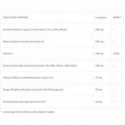 Iconfit Energy Complex Natural Source of Energy Enerģijas komplekss 90 kapsulas