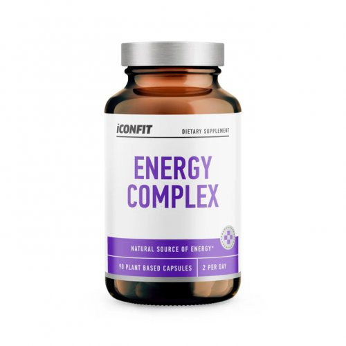 Iconfit Energy Complex Natural Source of Energy Enerģijas komplekss 90 kapsulas