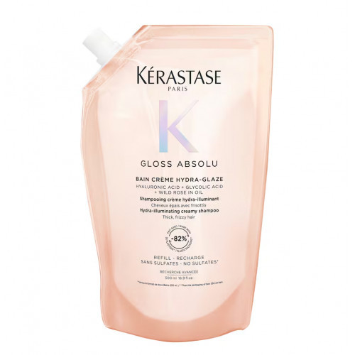 Kérastase Gloss Absolu Bain Creme Hydra-Glaze Shampoo Mitrinošs un spīdumu piešķirošs krēmveida šampūns 250ml