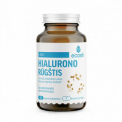 Ecosh Hyaluronic Acid with ActiHyal Hialuronskābe ar ActiHyal 60 kapsulas