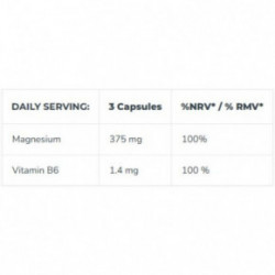 Iconfit Magnesium B6 375mg Magnijs ar B6 vitamīnu 90 kapsulas