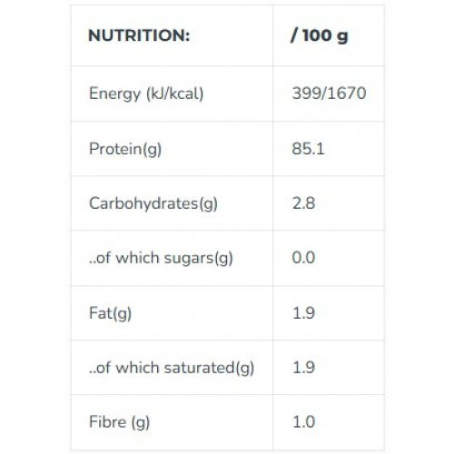 Iconfit Pea Protein Isolate Zirņu olbaltumvielu izolāts 800g