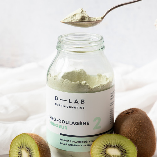 D-LAB Nutricosmetics Pro-Collagene Minceur Anti-Cellulite Drink Dabīgs kolagēns svara kontrolei 185g