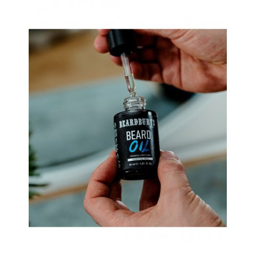 Beardburys Original Heritage Beard Oil Bārdas un ūsu seruma eļļa 30ml