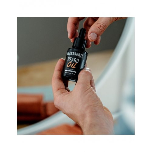 Beardburys Amber Midnight Beard Oil Bārdas un ūsu seruma eļļa 30ml