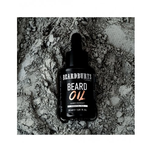 Beardburys Amber Midnight Beard Oil Bārdas un ūsu seruma eļļa 30ml