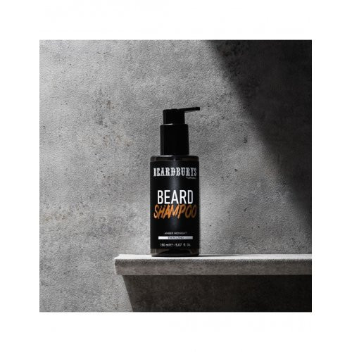 Beardburys Amber Midnight Energizing Beard Shampoo Sejas un bārdas šampūns 150ml