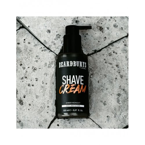 Beardburys Amber Midnight Shave Cream Skūšanās krēms 150ml