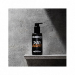 Beardburys Amber Midnight Precision Shaving Gel Outliner Skūšanās gels 150ml