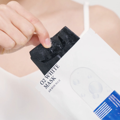Storyderm O2 White Mask Skābekļa, burbuļu, balinošā maska 1gab.