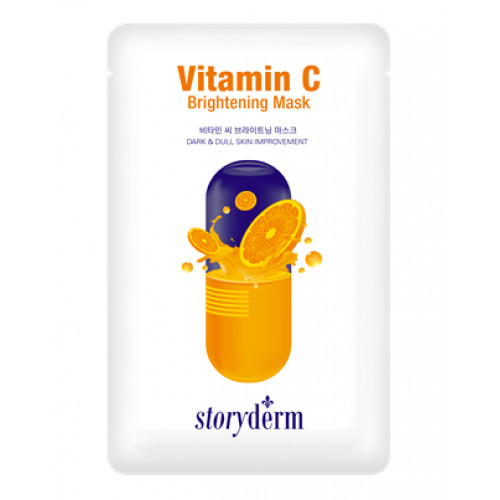 Storyderm Vitamin C Brightening Mask C Vitamīna sejas maska 1gab.