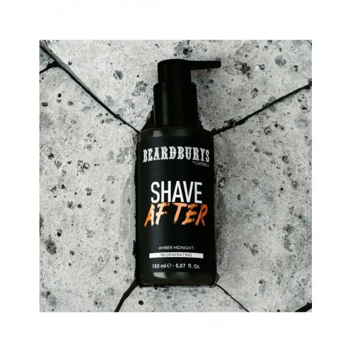 Beardburys Amber Midnight Regenerating After Shave Atjaunojošs pēcskūšanās krēms 150ml