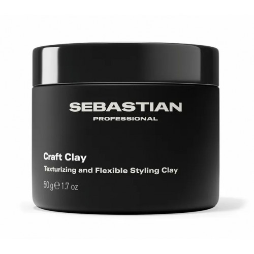 Sebastian Professional Craft Clay Texturizing and Flexible Styling Clay Matēts matu veidošanas māls 50g