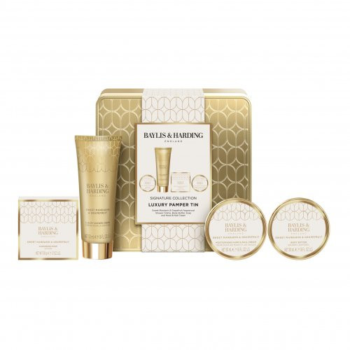 Baylis & Harding Sweet Mandarin & Grapefruit Luxury Bathing Tin Gift Set Ķermeņa kopšanas līdzekļi