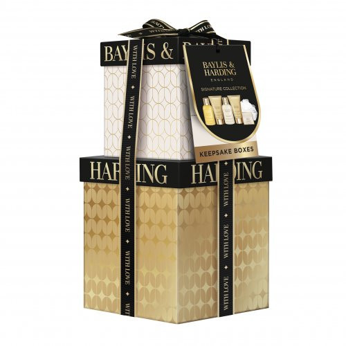 Baylis & Harding Sweet Mandarin & Grapefruit Luxury Pamper Present Gift Box Set Svinīgi iesaiņots ķermeņa kopšanas komplekts