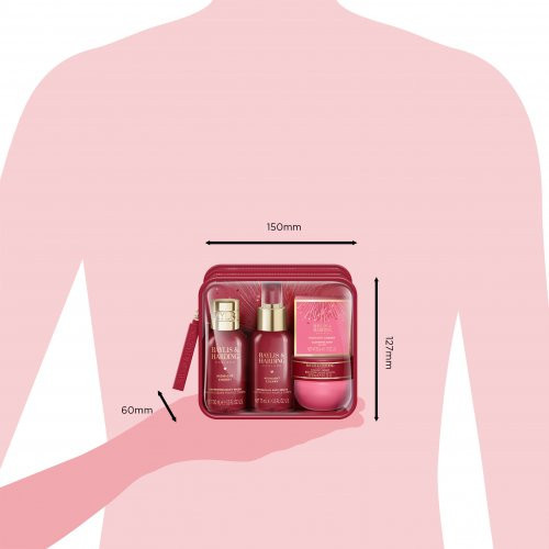 Baylis & Harding Midnight Cherry Luxury Travel Wash Bag Gift Set Dāvanu komplekts