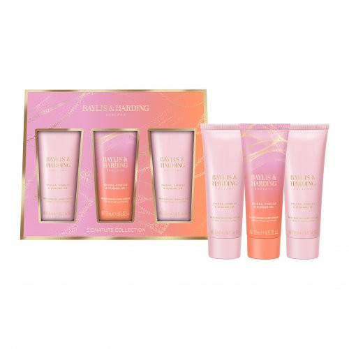 Baylis & Harding Jojoba, Vanilla & Almond Oil Luxury Hand Treats Gift Set Roku krēma komplekts
