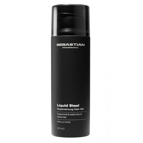 Sebastian Professional Liquid Steel Superstrong Hair Gel Īpaši stipras fiksācijas matu gels 140ml