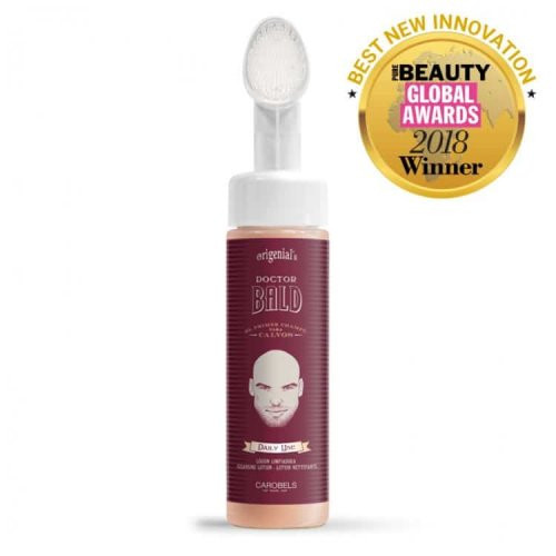 Beardburys Doctor Bald Cleansing Lotion for Bald Men Mitrinošs losjons plikai galvas ādai 200ml