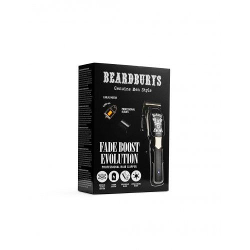 Beardburys Professional Hair Clipper Fade Boost Evolution Profesionāla matu griešanas mašīna 1gab.