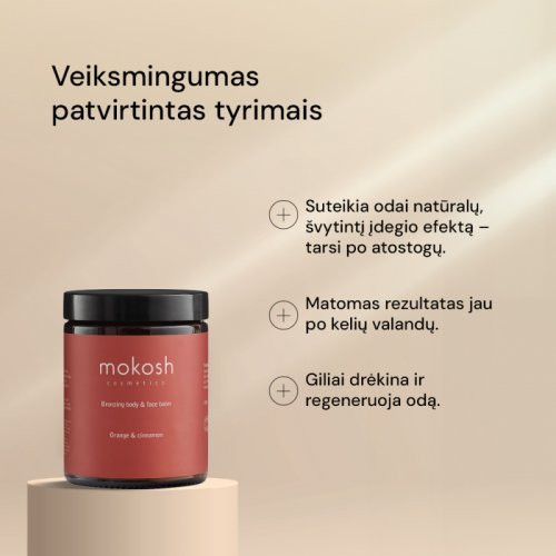 Mokosh Bronzing Body And Face Balm Pašiedeguma losjons 180ml