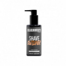 Beardburys Amber Midnight Precision Shaving Gel Outliner Skūšanās gels 150ml